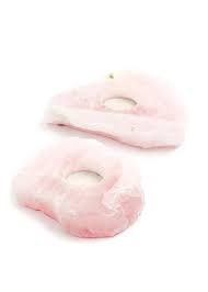 Rose Quartz Slab Tealight - A perfect natural slab tealight 48Hrs *Free UK Delivery*