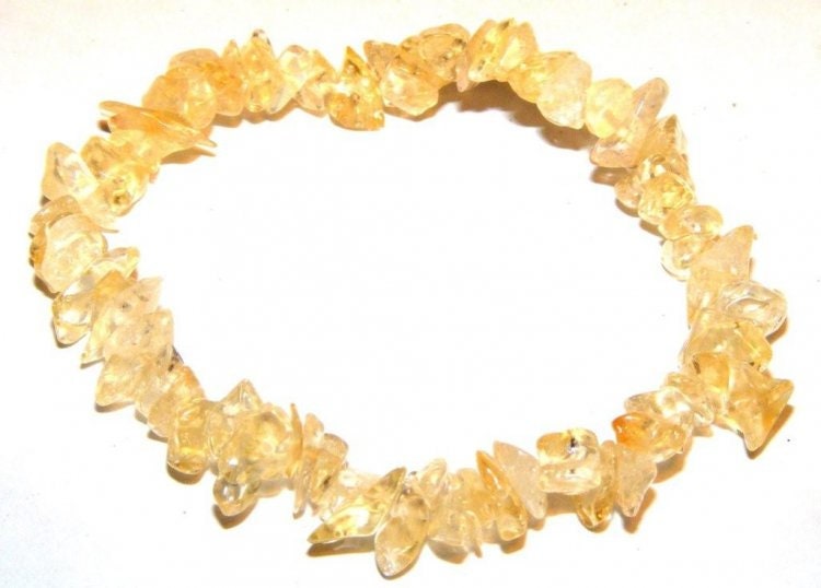 Citrine Chip Bracelet 1pc