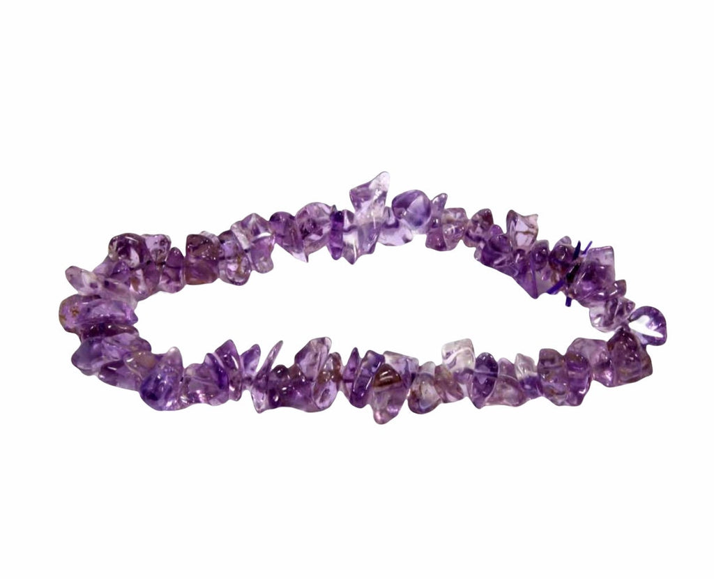 Amethyst Chip Bracelet