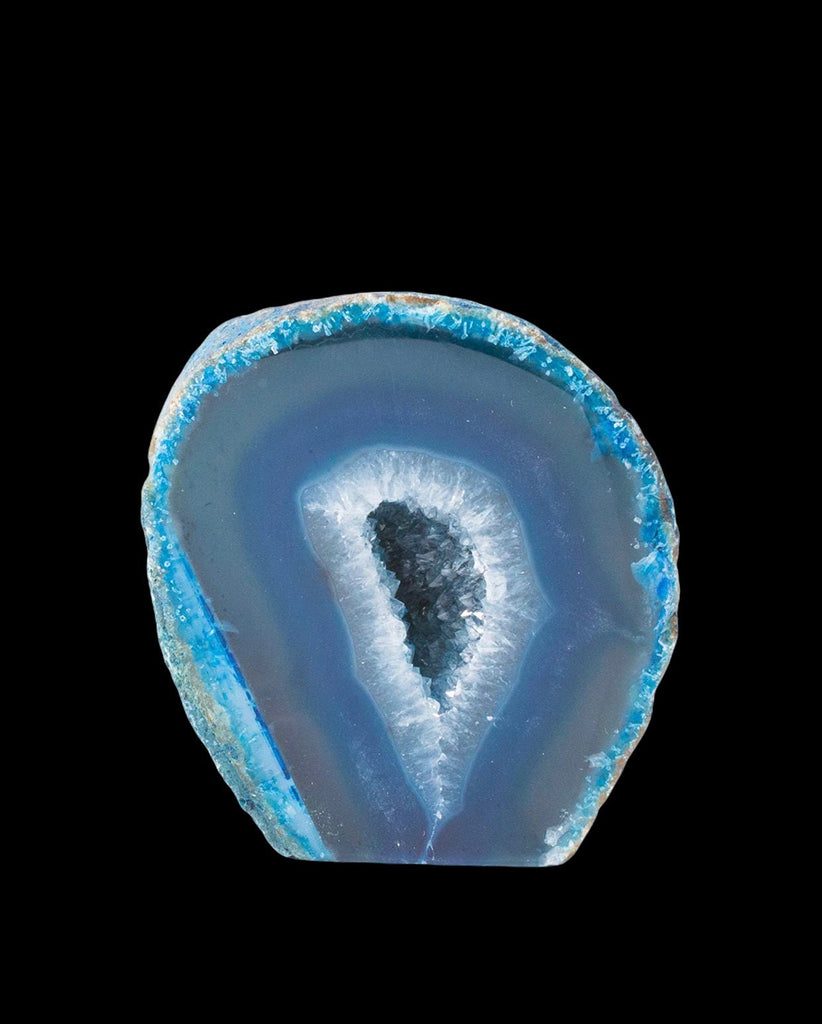 Blue Agate Geodes Free Tracked UK Shipping