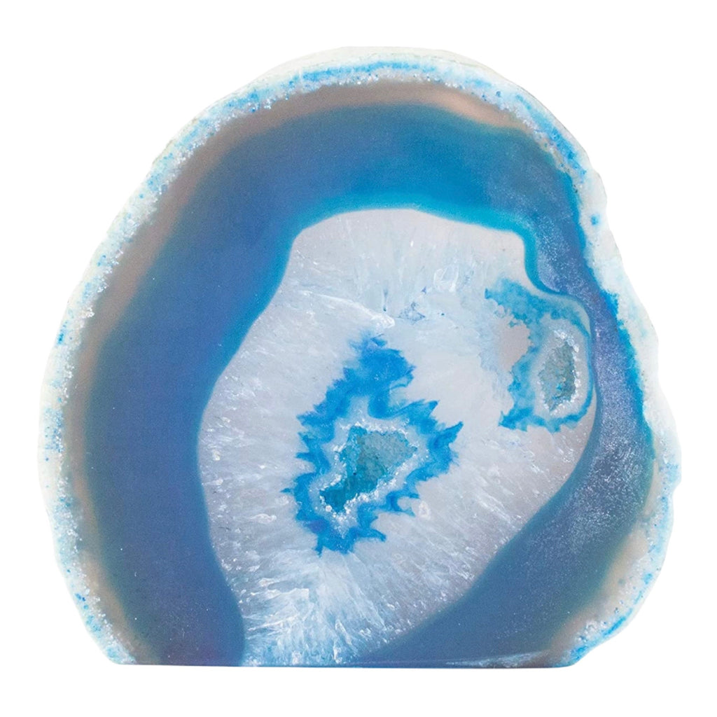 Blue Agate Geodes Free Tracked UK Shipping