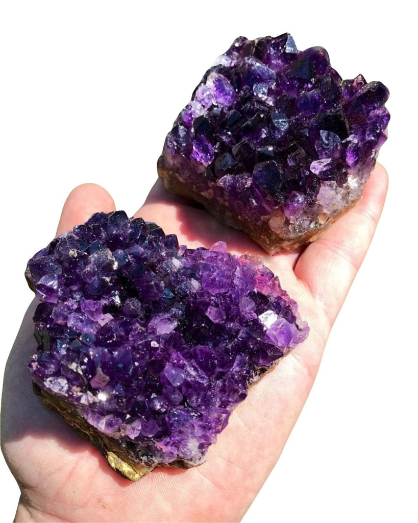 Amethyst Cluster Geode Large 1pc
