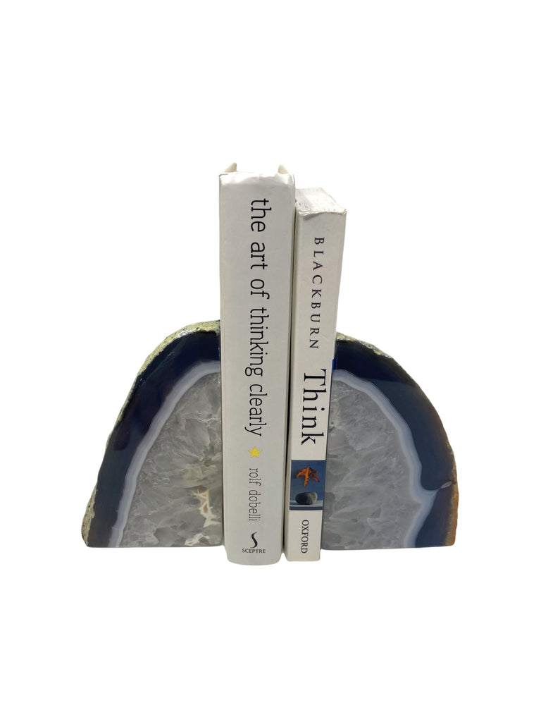 Grey Agate Bookends 1.5/2KG