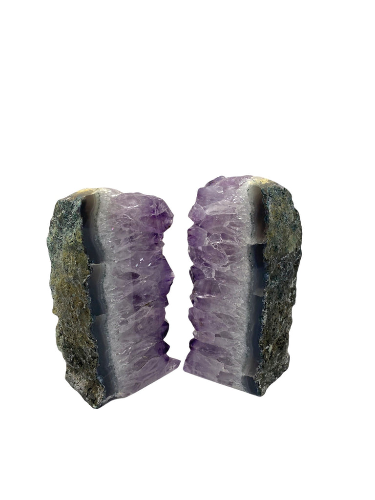 Amethyst Bookends Set 3/4KG