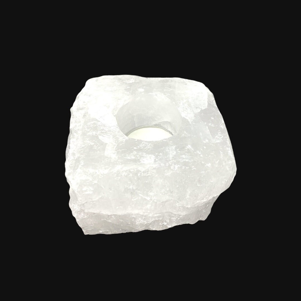Quartz Candle Holder