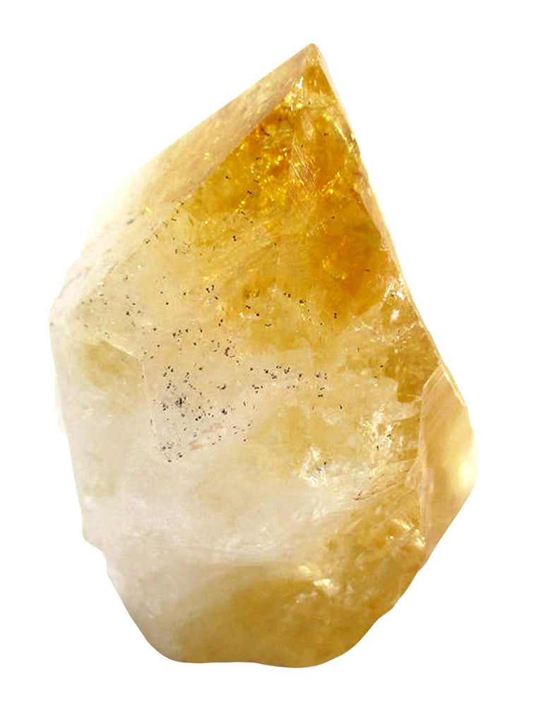 Citrine Point Cut Base 150-200grams