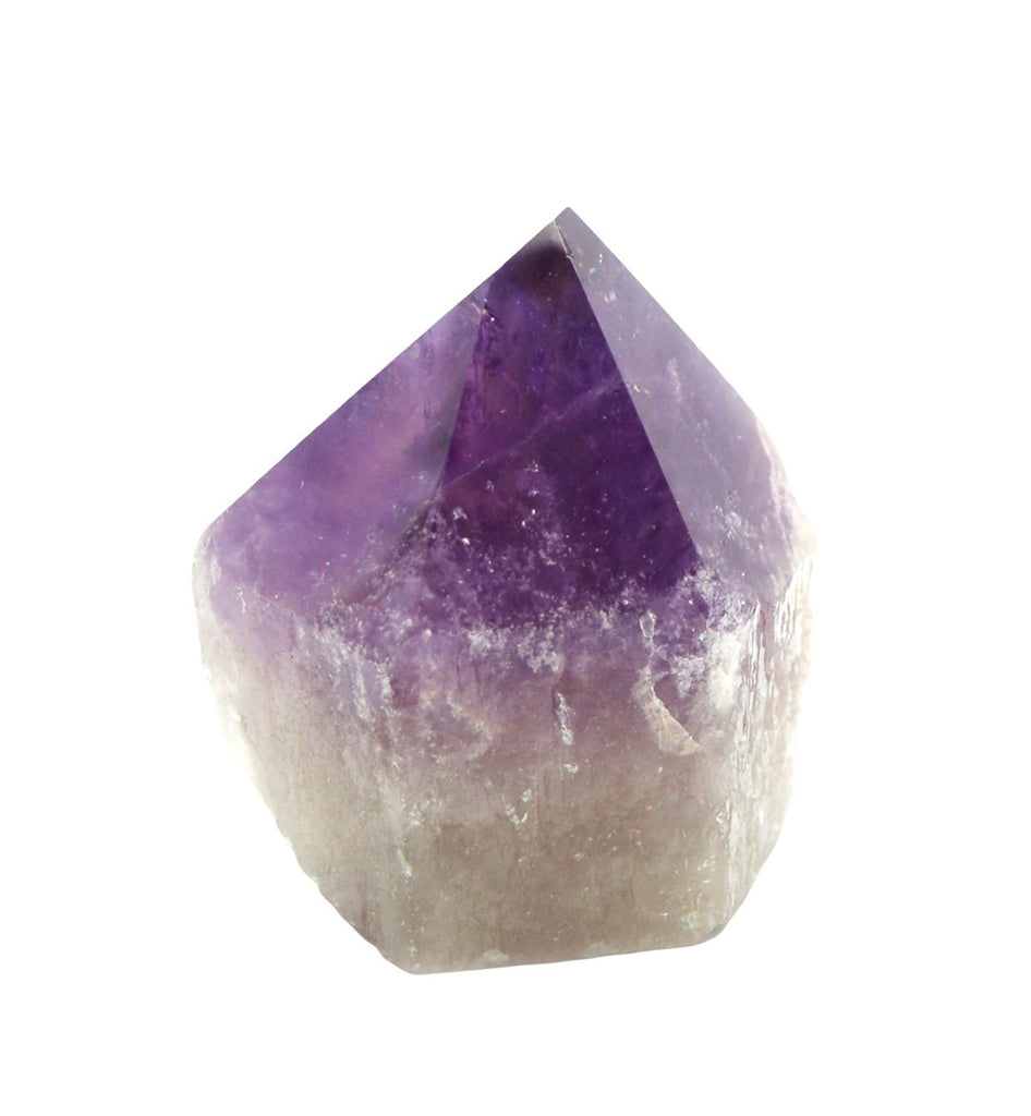 Amethyst Points Cut Base 80-120grams 1pc
