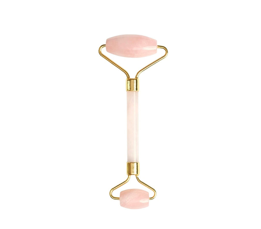 Rose Quartz Massage Roller   - Natural Stone Healing Crystal Rose Quartz  - Healing Stone