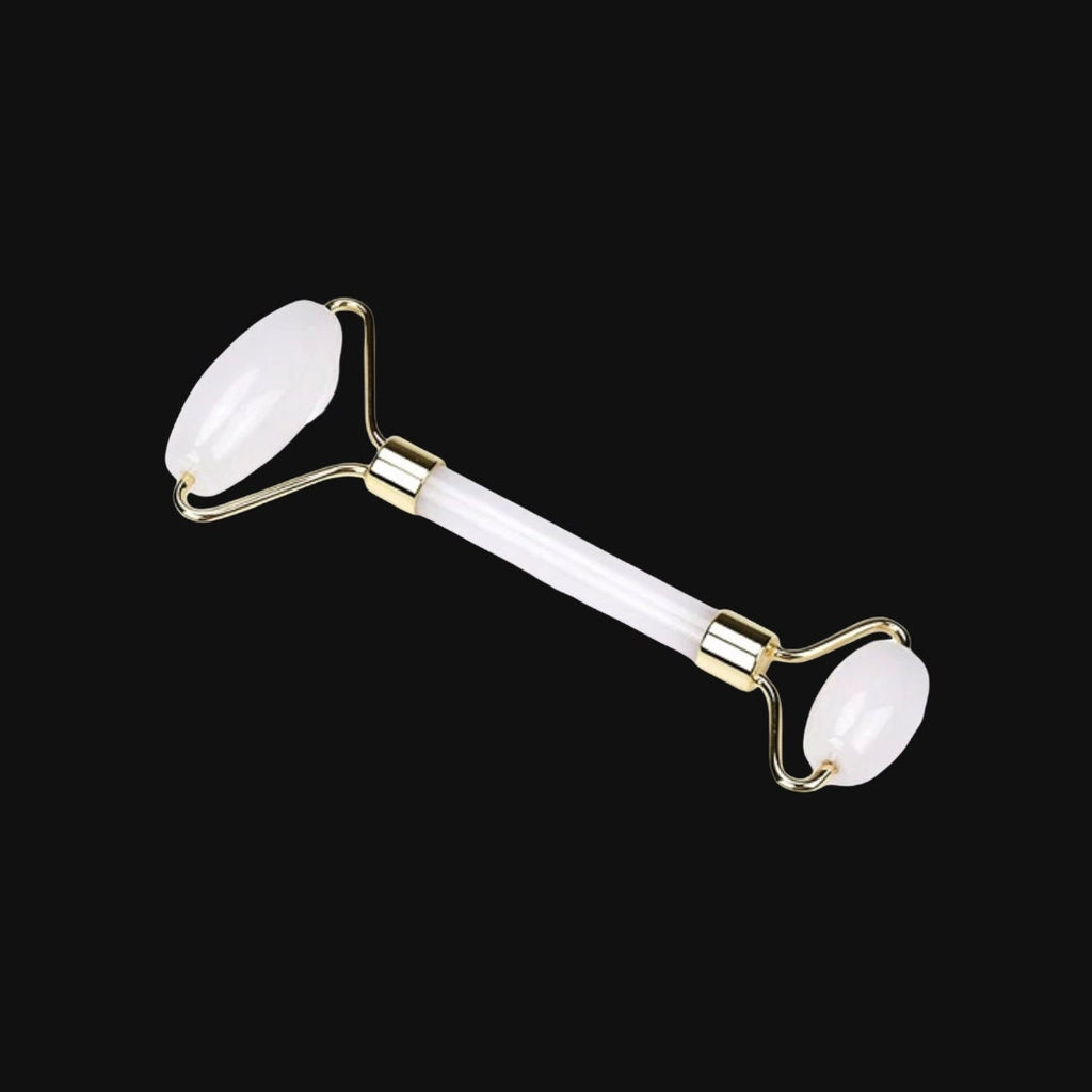 Clear Quartz Massage Roller   - Natural Stone Healing Crystal Quartz