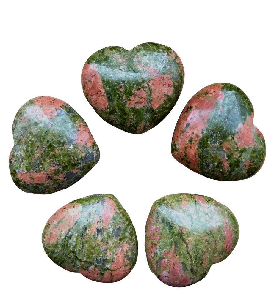 Unakite Heart