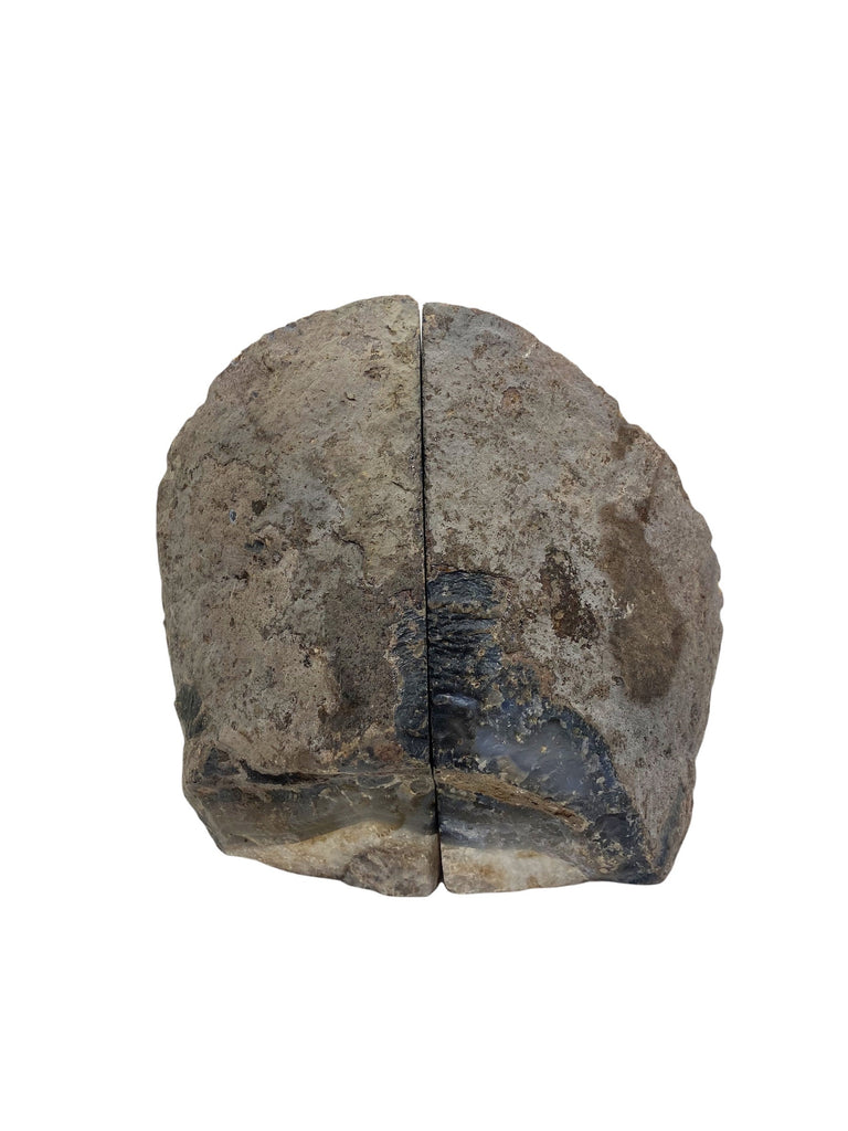 Black Agate Bookends 2KG