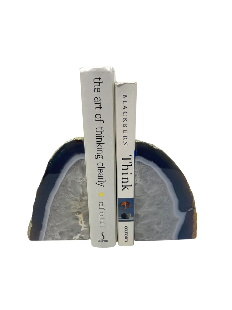 Grey Agate Bookends 2KG