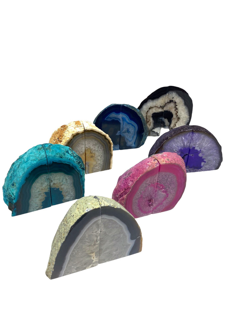 Agate Bookends 1.5/2KG