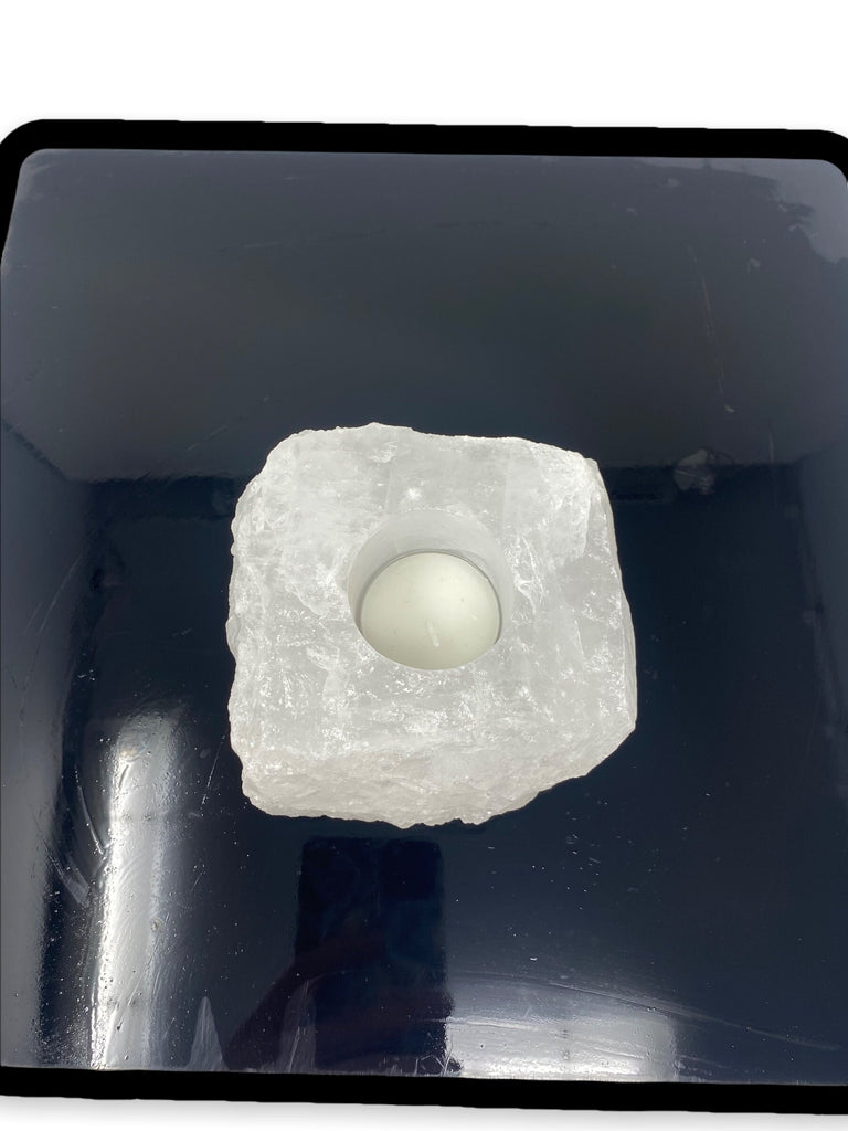 Quartz Candle Holder