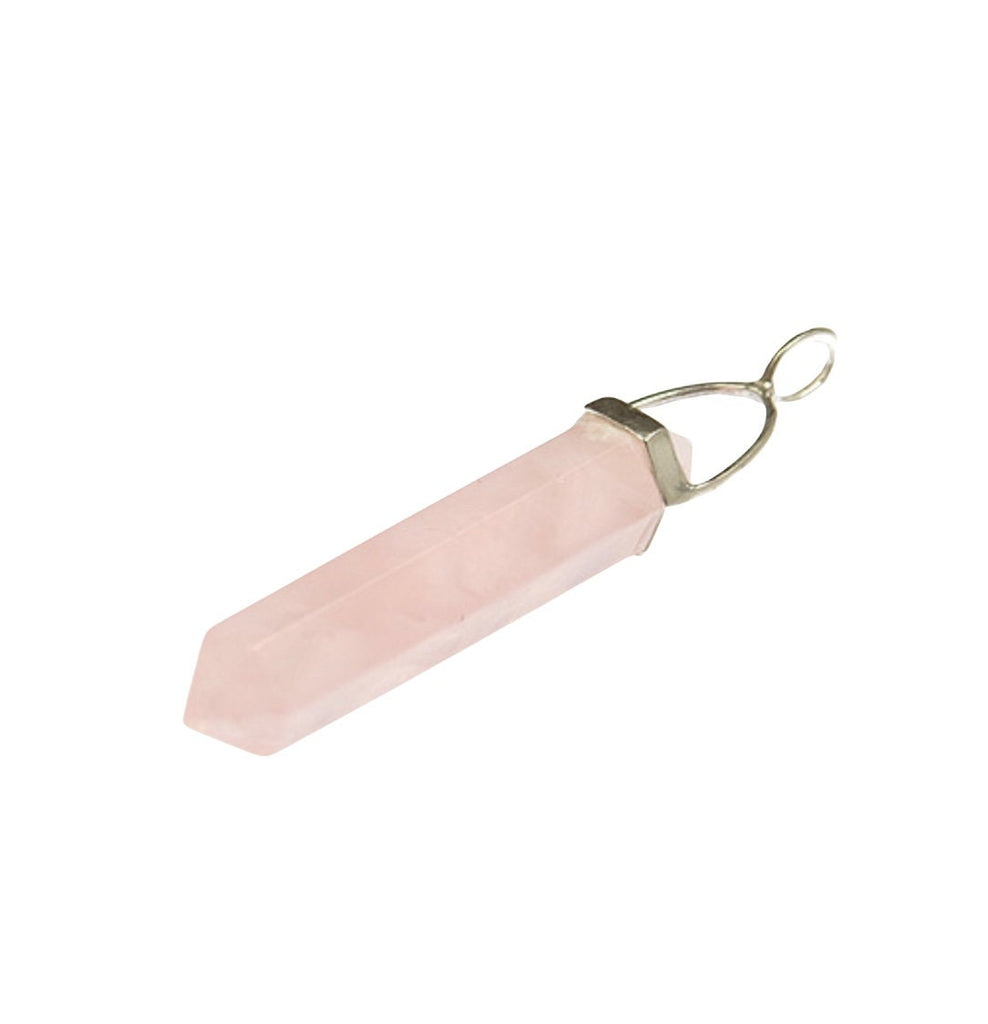 Rose Quartz Points Pendant
