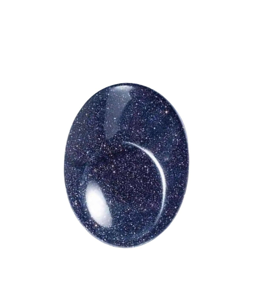 Blue Goldstone Thumbstone