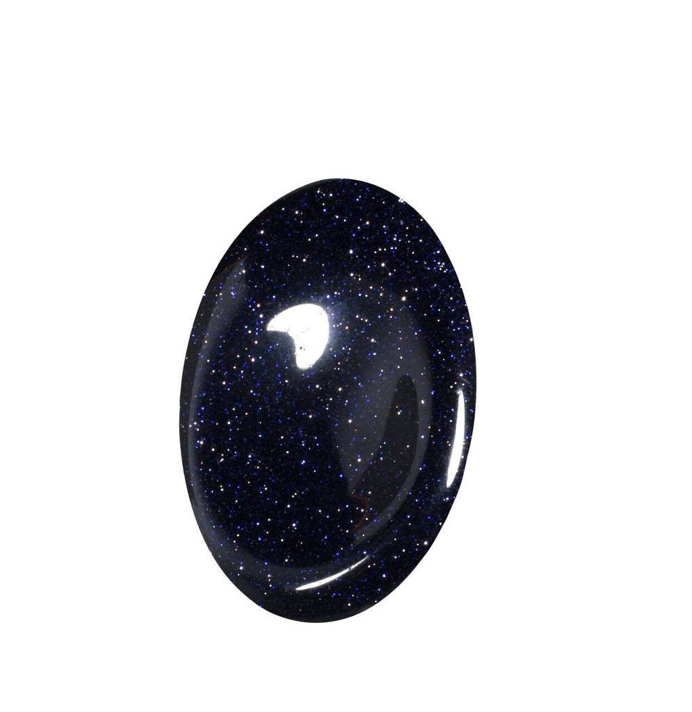 Blue Goldstone Thumbstone