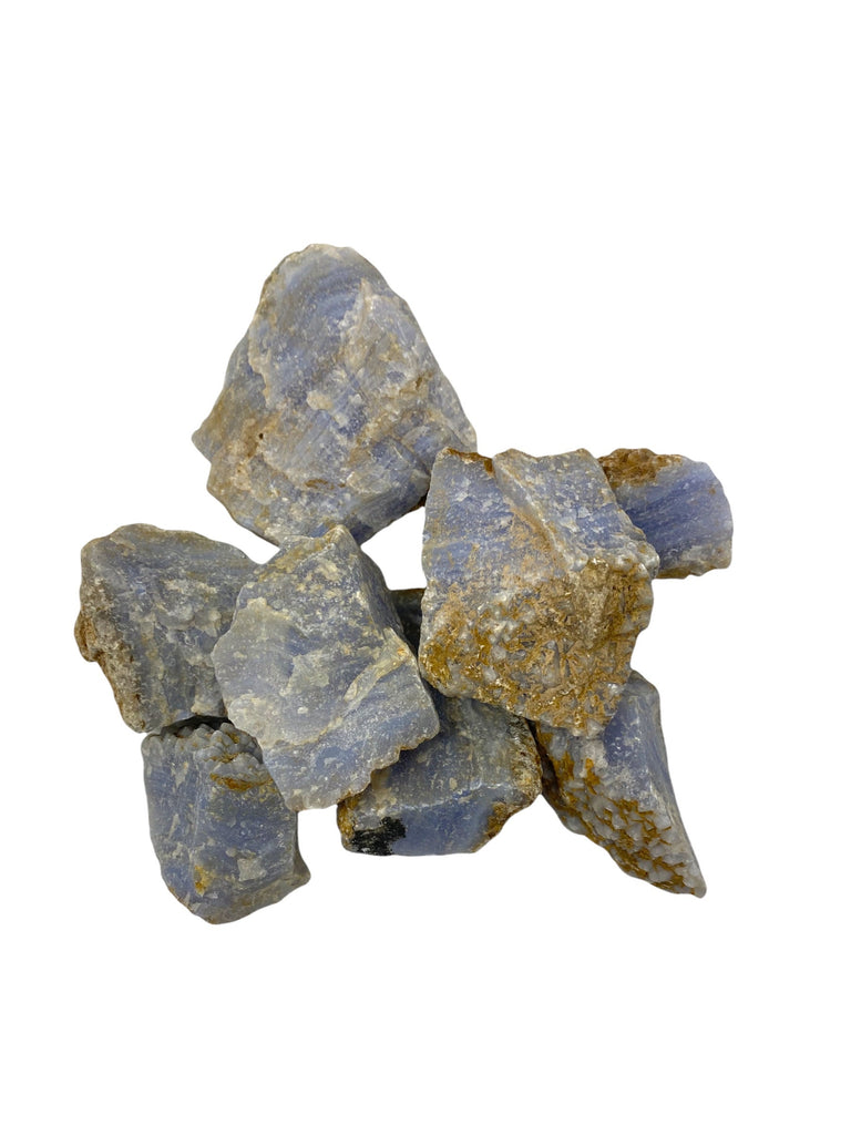 Blue Calcite Rough Rock 1KG