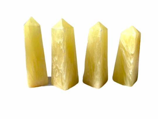 Honey Calcite Obelisk