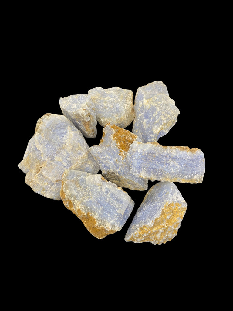 Blue Calcite Rough Rock 1KG