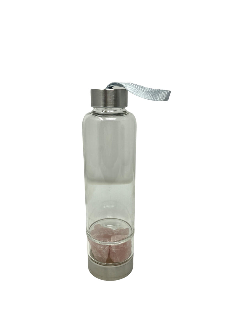 Rose Quartz Mineral Water Bottle
