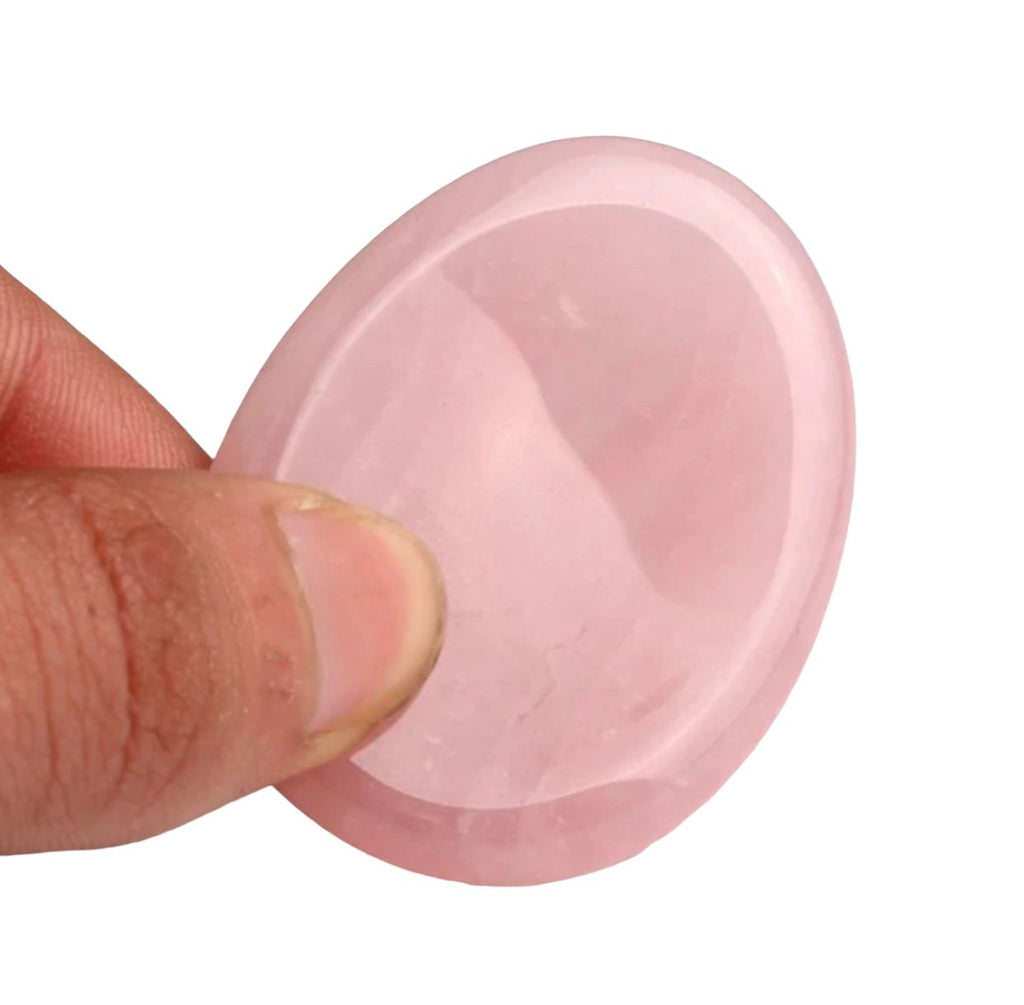 Rose Quartz Worry stone