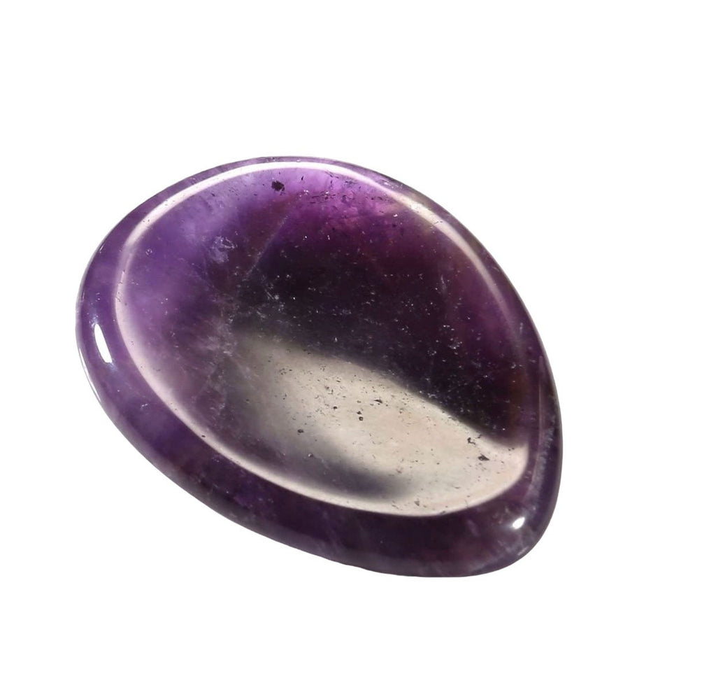 Amethyst Worry Stone