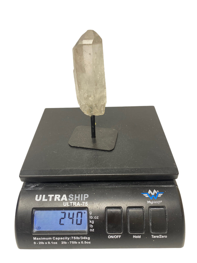 Natural Clear Quartz Point 240grams
