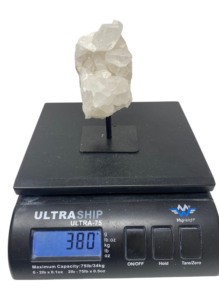 Natural Clear Quartz Points cluster 380grams