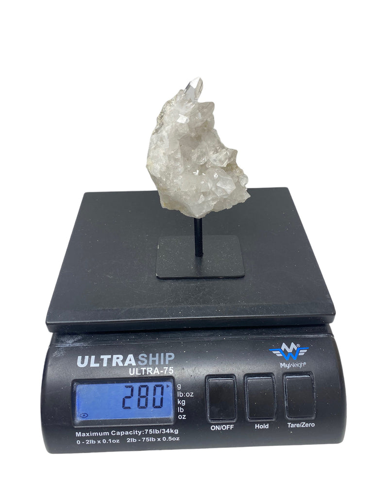 Natural Clear Quartz Points cluster 280grams