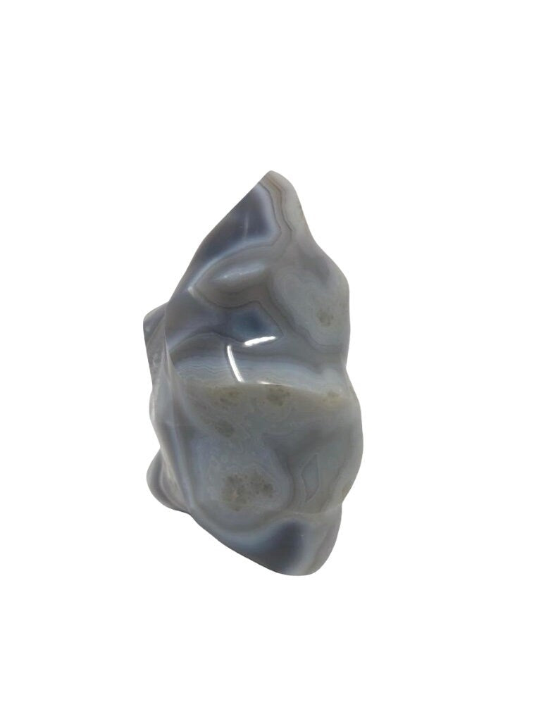 Flame Shaped Grey Agate 0.5KG
