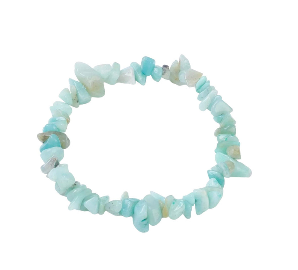 Amazonite Chip Bracelet