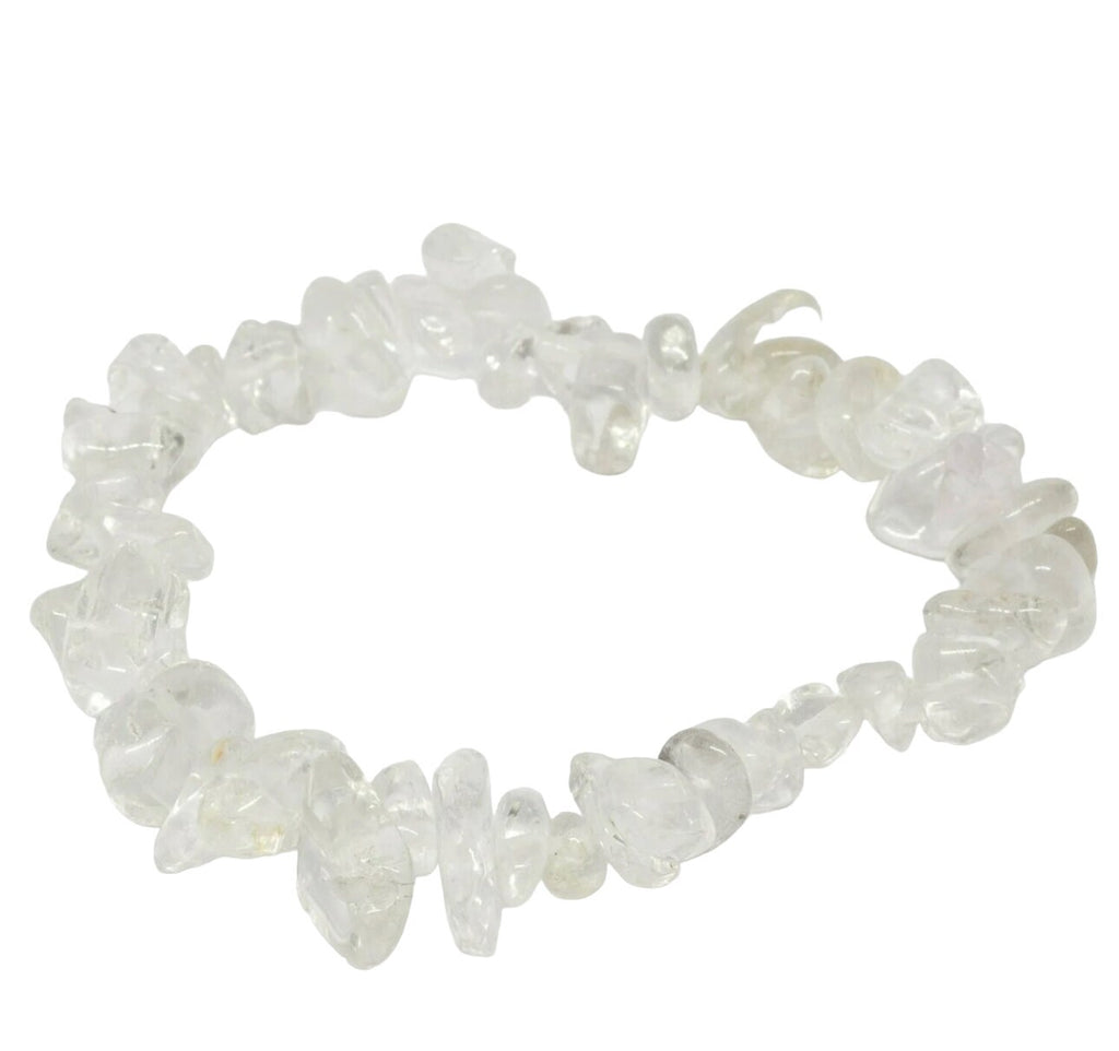 Clear Quartz Chip Bracelet
